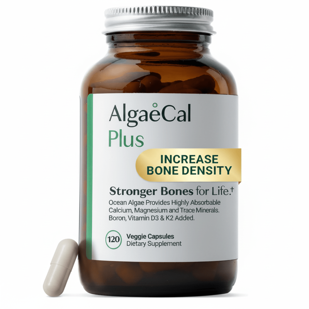 ALGAECAL Plus Plant-Based Calcium Supplement | 720mg | 120 Capsules