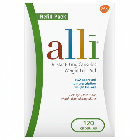 alli Diet Weight Loss Supplement Pills | Orlistat 60mg | 170 Count