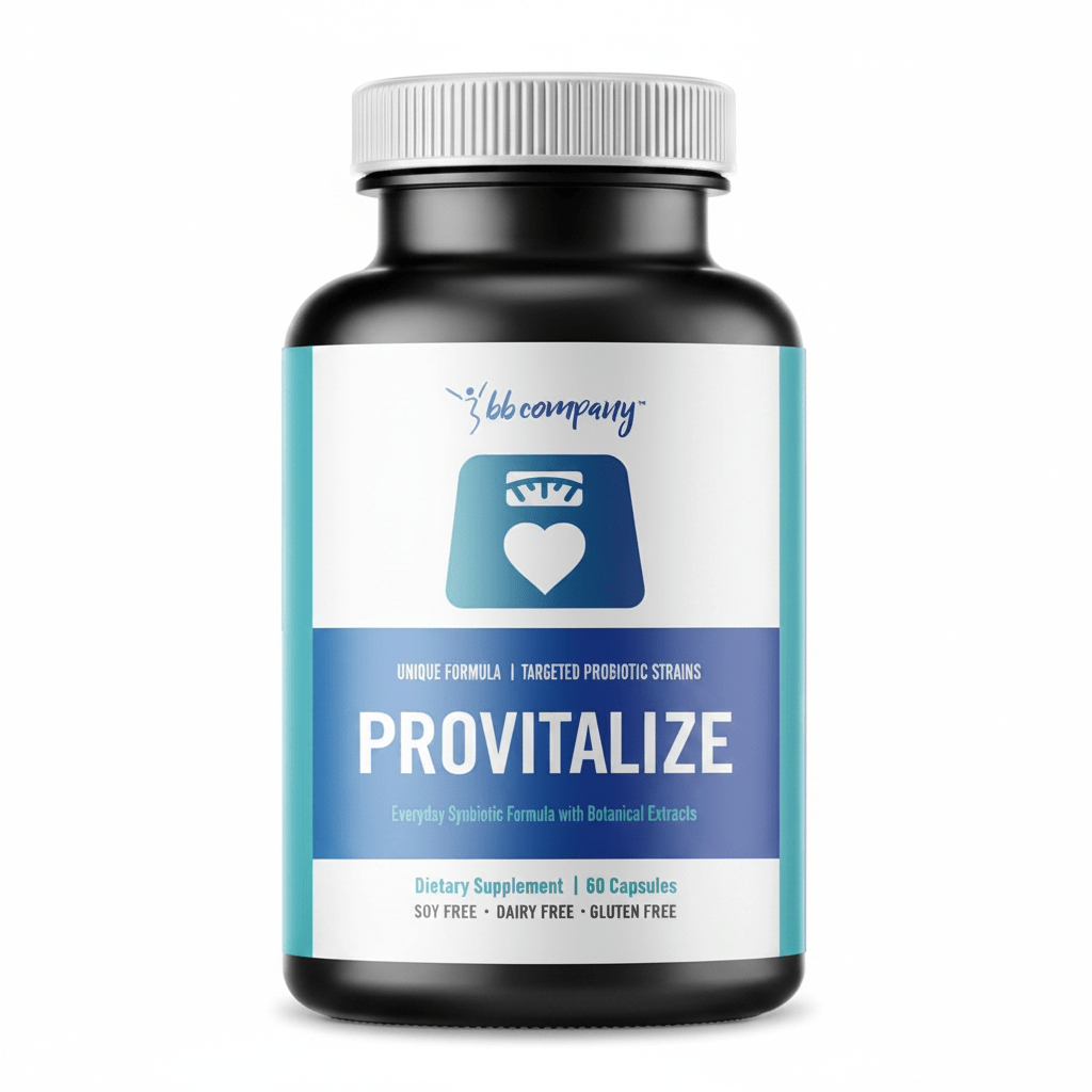 Better Body Co Provitalize Natural Weight Management Probiotic | 60 Capsules