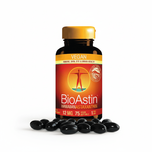 BioAstin Hawaiian Astaxanthin 12mg | Antioxidant | 120 Soft Gels