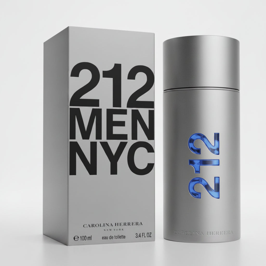 Carolina Herrera 212 Men Eau de Toilette | Men's Urban Fragrance 3.4 oz