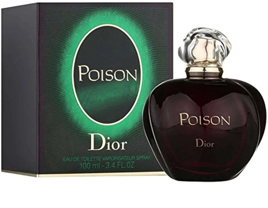 Dior Poison Women's Eau de Toilette | Iconic Fragrance 3.4 oz