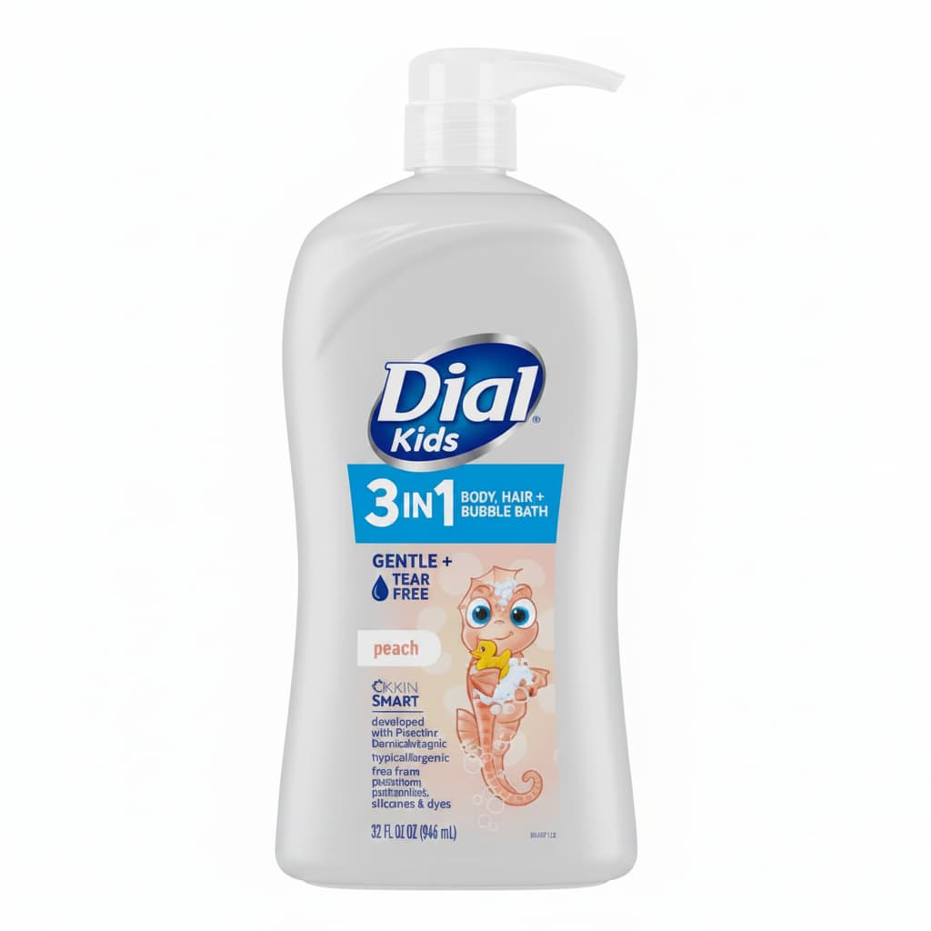 Dial Kids All-in-One Hair, Body Wash and Bubble Bath