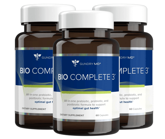 Gundry MD Bio Complete 3 Gut Health Supplement | 60 Capsules