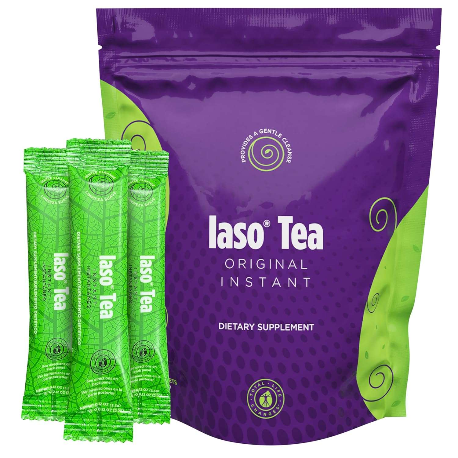 IASO Original Instant Detox Tea | 25 Sachets | Herbal Cleanse
