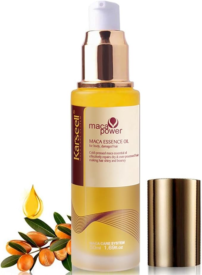 Karseell Moroccan Argan Oil Hair Serum | 50ml | Dry & Damaged Hair