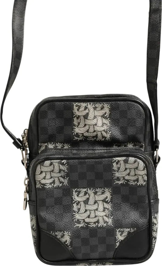 Pre-loved Christopher Nemeth x Louis Vuitton Damier Graphite Amazone, Black