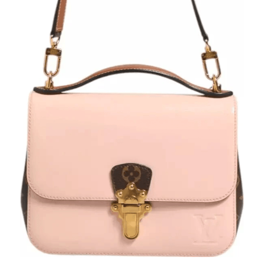 Louis Vuitton Pink Vernis Monogram Cherrywood BB Shoulder Bag