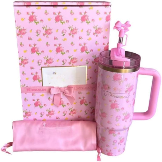 Love Shack Fancy x Stanley Quencher | 40oz | Pink | Double Wall