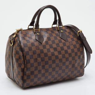 Louis Vuitton Speedy Bandouliere 35 Damier Ebene