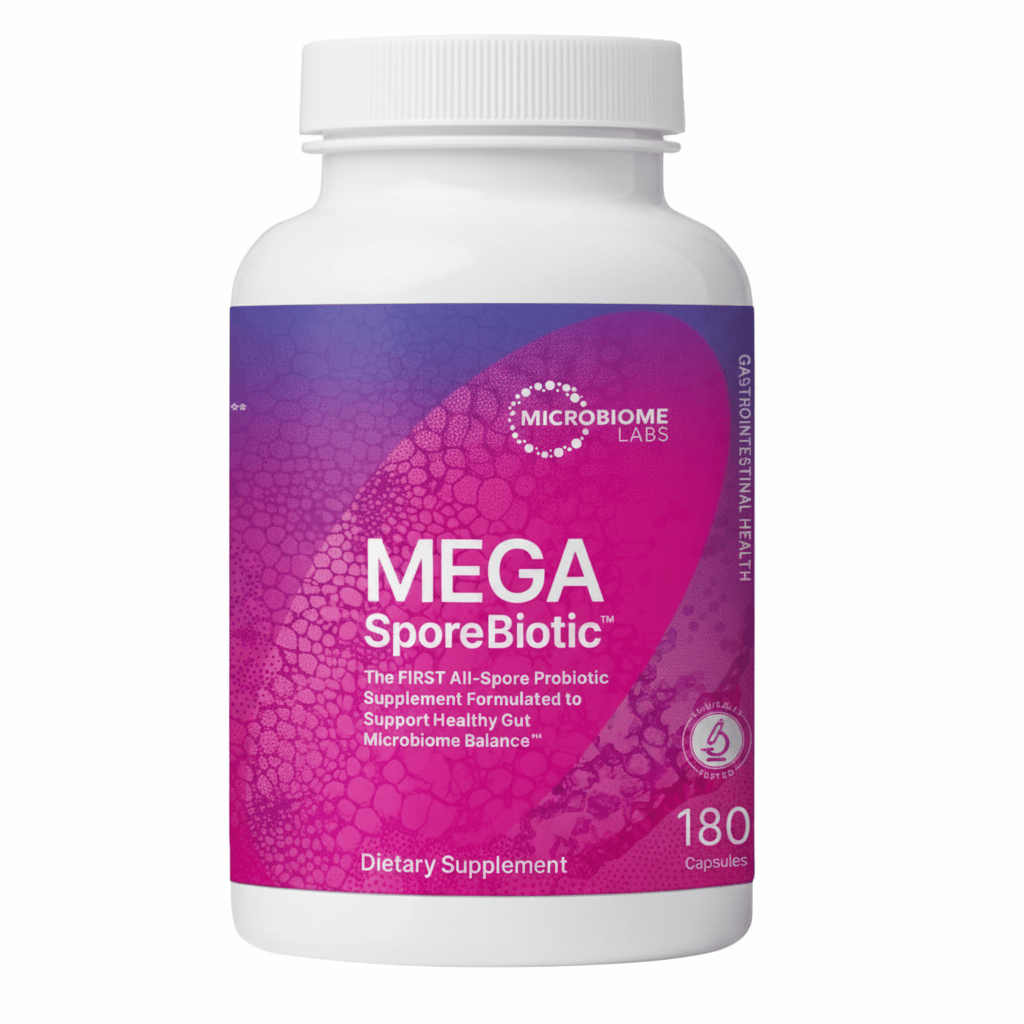 Mega Spore Biotic Probiotic | Spore-Based | 180 Capsules
