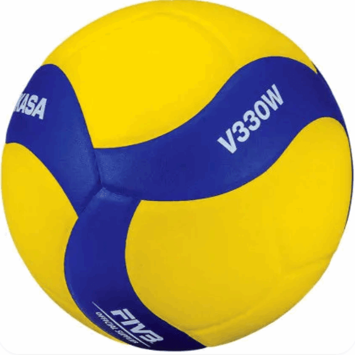 Mikasa V330W FIVB Official Volleyball | Size 5 | Indoor Match Ball