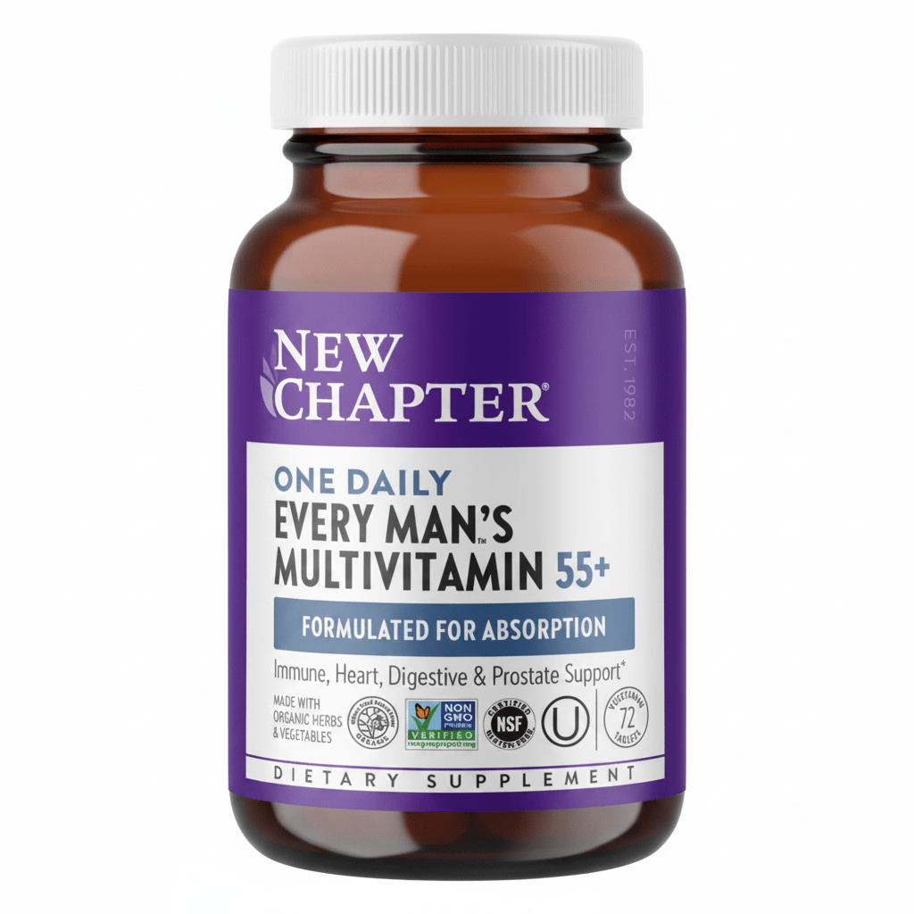 New Chapter Every Man's One Daily 55+ Multivitamin | 48 Count