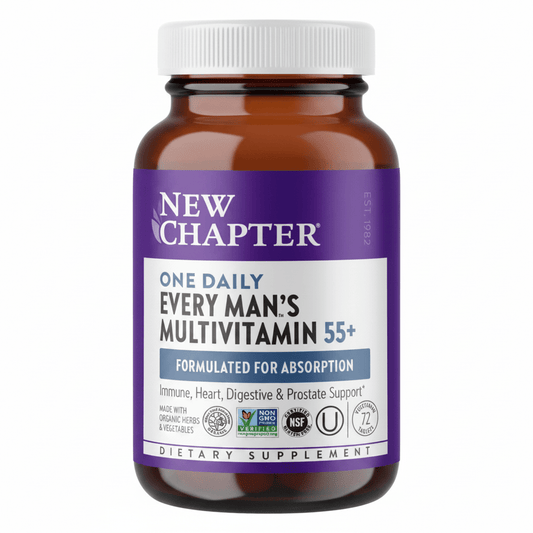 New Chapter Every Man's One Daily 55+ Multivitamin | 48 Count