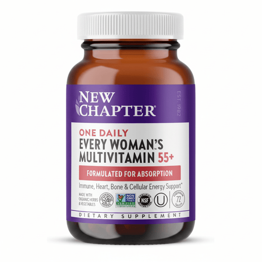 New Chapter Every Woman's One Daily 55+ Multivitamin | 48 Count