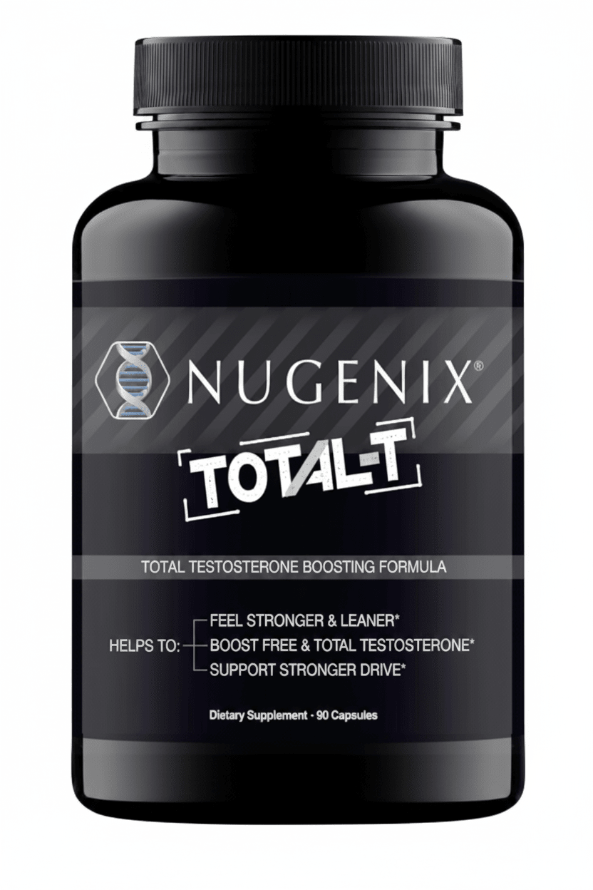 Nugenix Total-T Testosterone Booster | Free & Total Testosterone | 90 Capsules