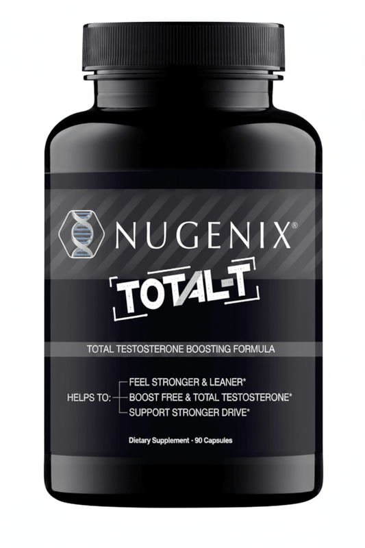 Nugenix Total-T Testosterone Booster | Free & Total Testosterone | 90 Capsules
