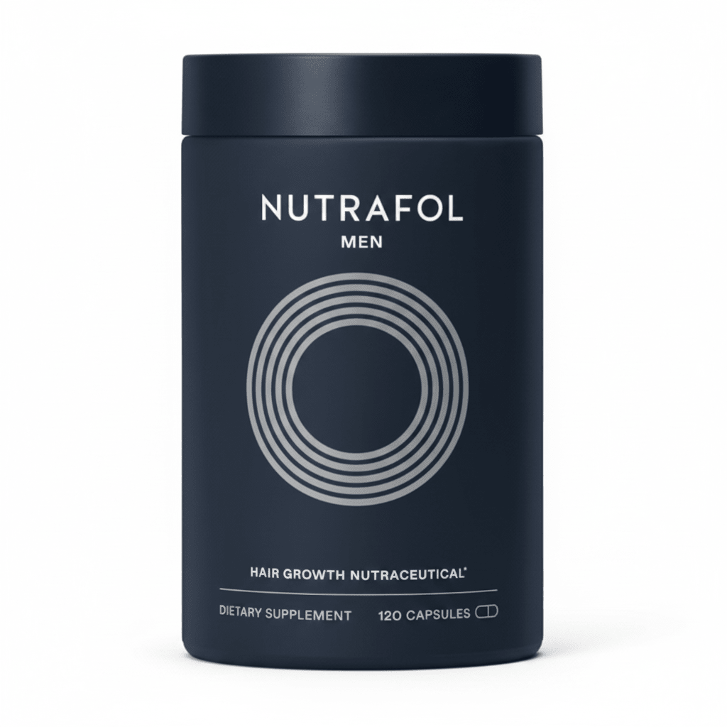 Nutrafol Men's Hair Growth Supplement | Clinically Tested | 120 Capsules