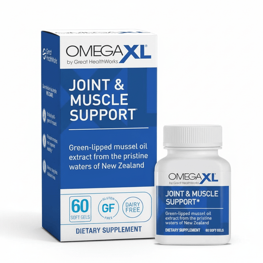 OmegaXL Joint Support Supplement | Marine Lipid Extract | 60 Count