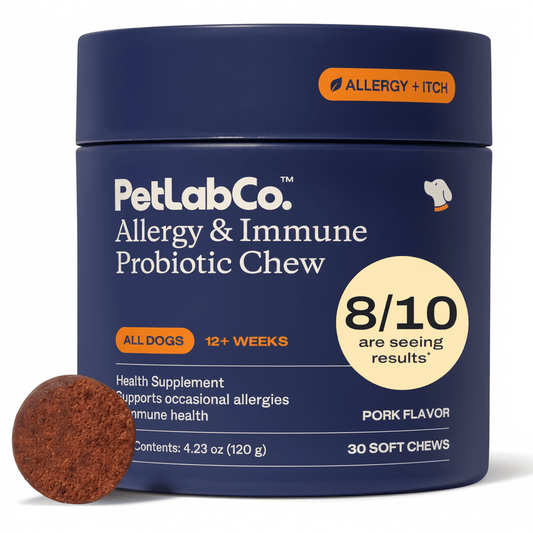 PetLab Co. Itch Relief Chews for Dogs | Allergy & Skin Support | 30 Chews