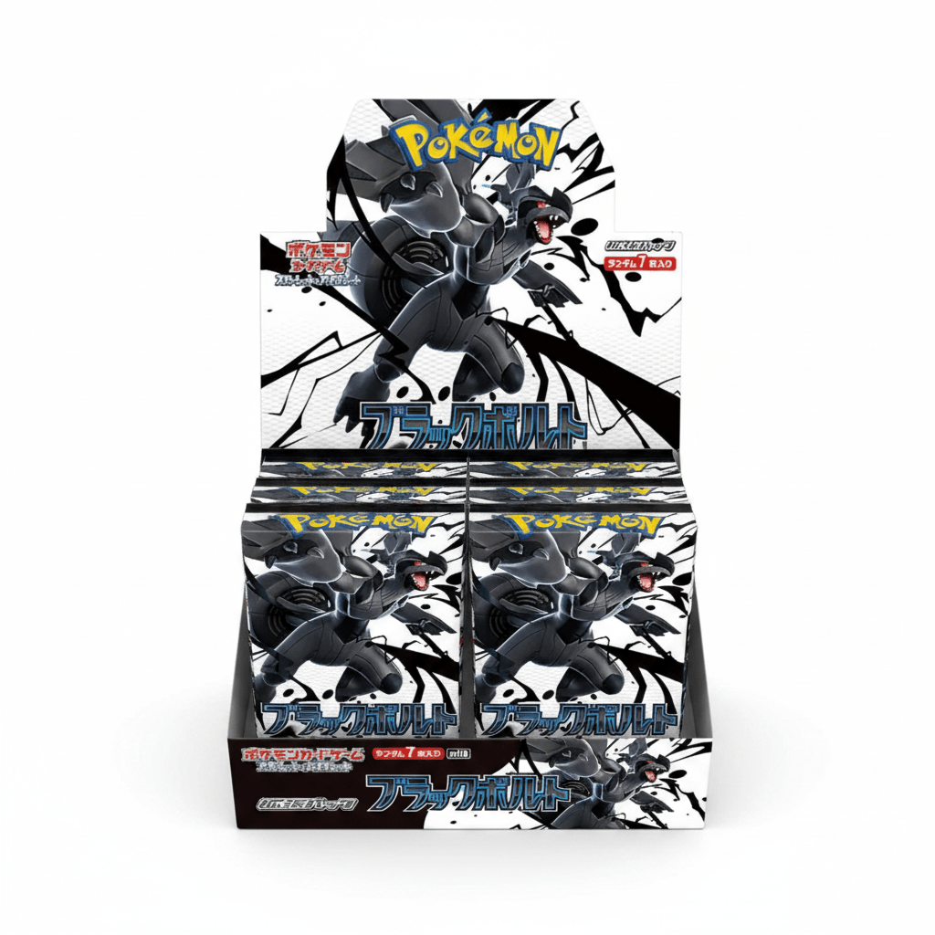 Pokémon Card Game SV Booster Black Bolt | Japanese Sealed Booster Box - Hamxi