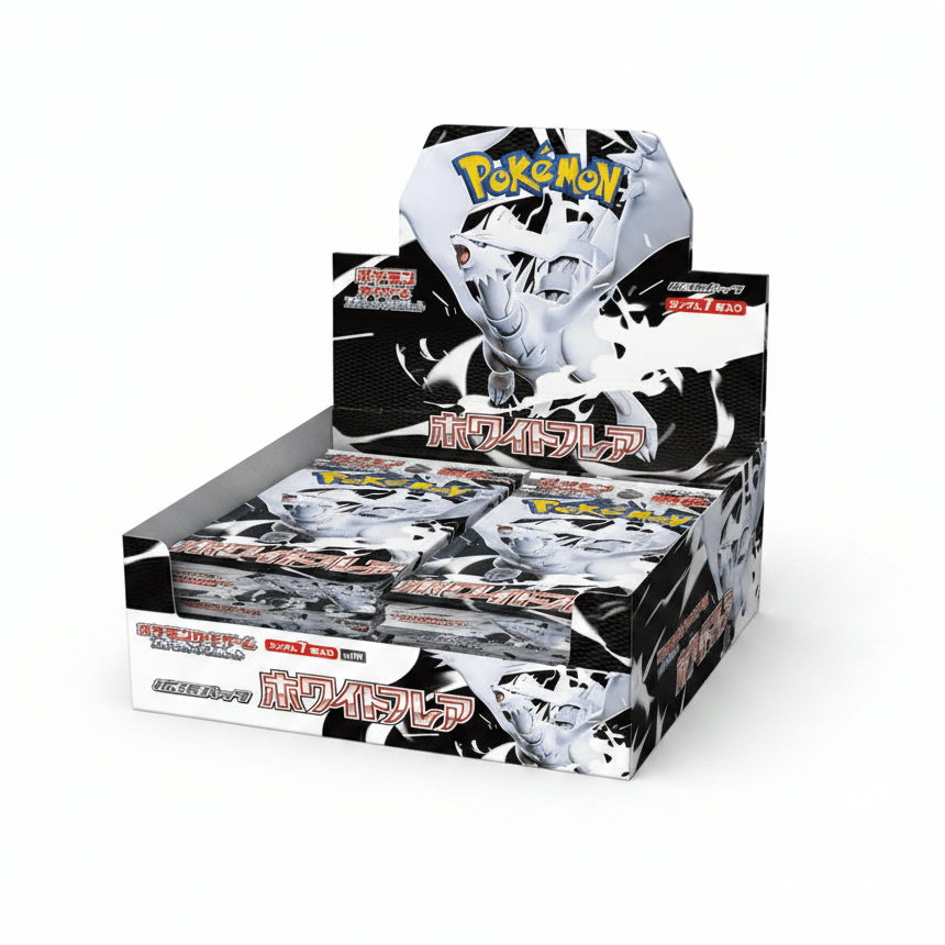 Pokémon Card Game SV Booster White Flare | Japanese Sealed Booster Box - Hamxi