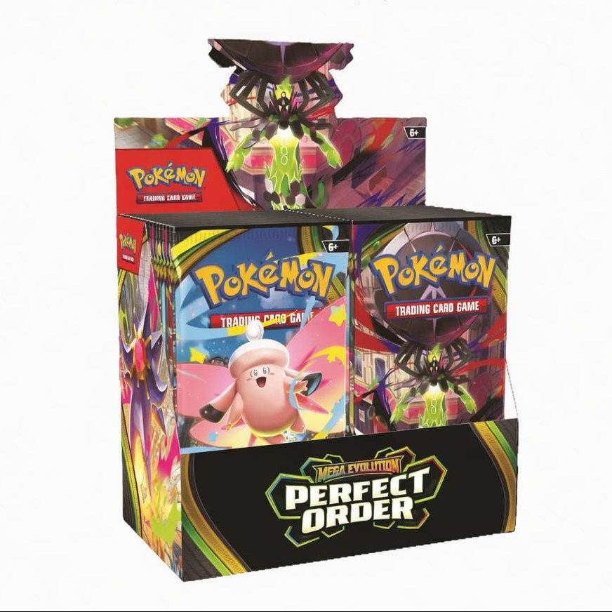 Pokémon TCG Mega Evolution Perfect Order Booster Display Box (36 Packs) - Hamxi