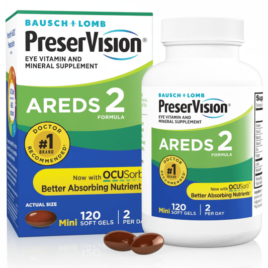 PreserVision AREDS 2 Eye Vitamin & Mineral Supplement | Mini Softgels | 210 Count