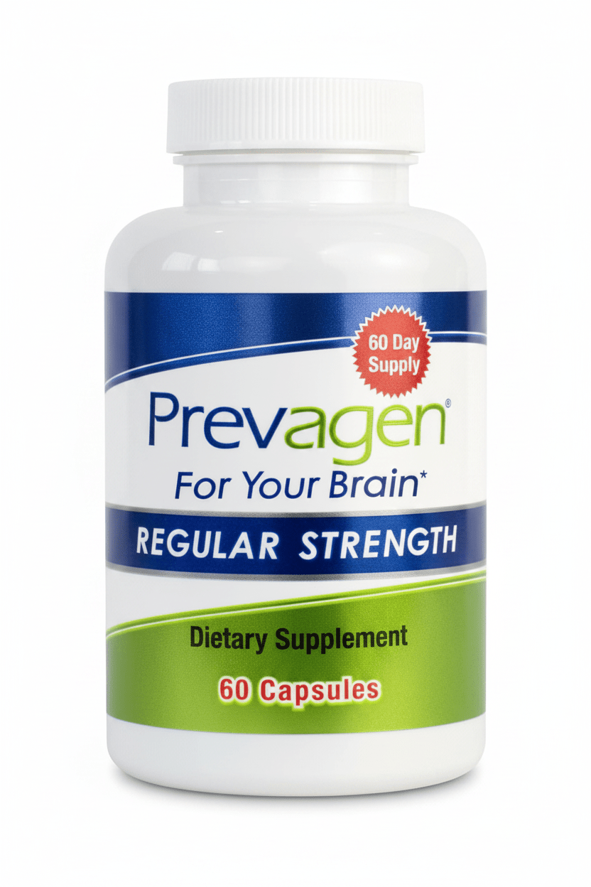 Prevagen Regular Strength Brain Supplement | 10mg Apoaequorin | 60 Capsules