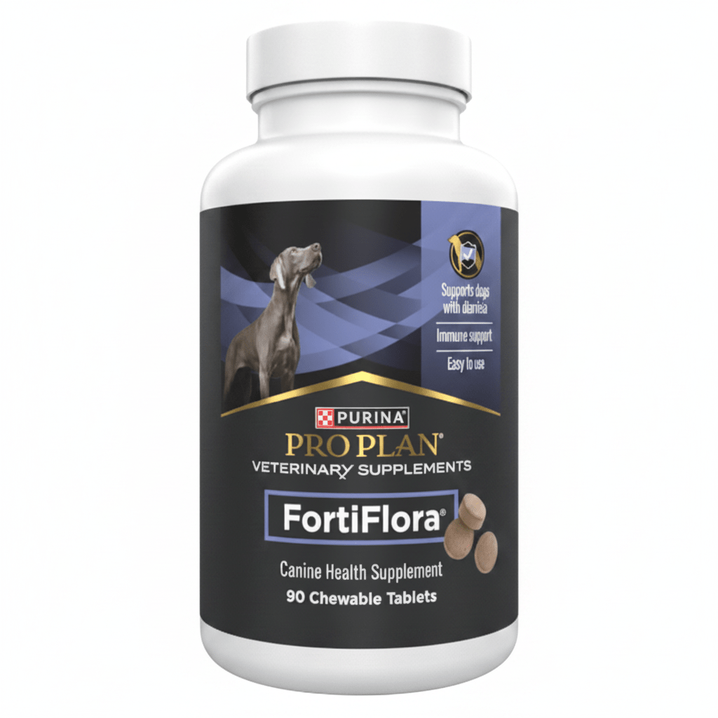 Purina Pro Plan FortiFlora Probiotic Dog Supplement | 90 Chewable Tablets