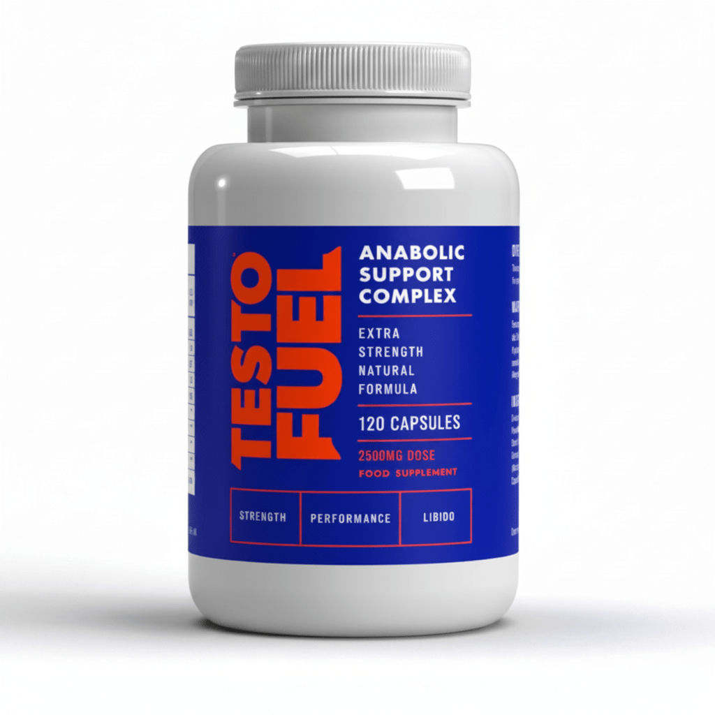 ROAR AMBITION TestoFuel Testosterone Booster | T-Support Formula | 120 Capsules