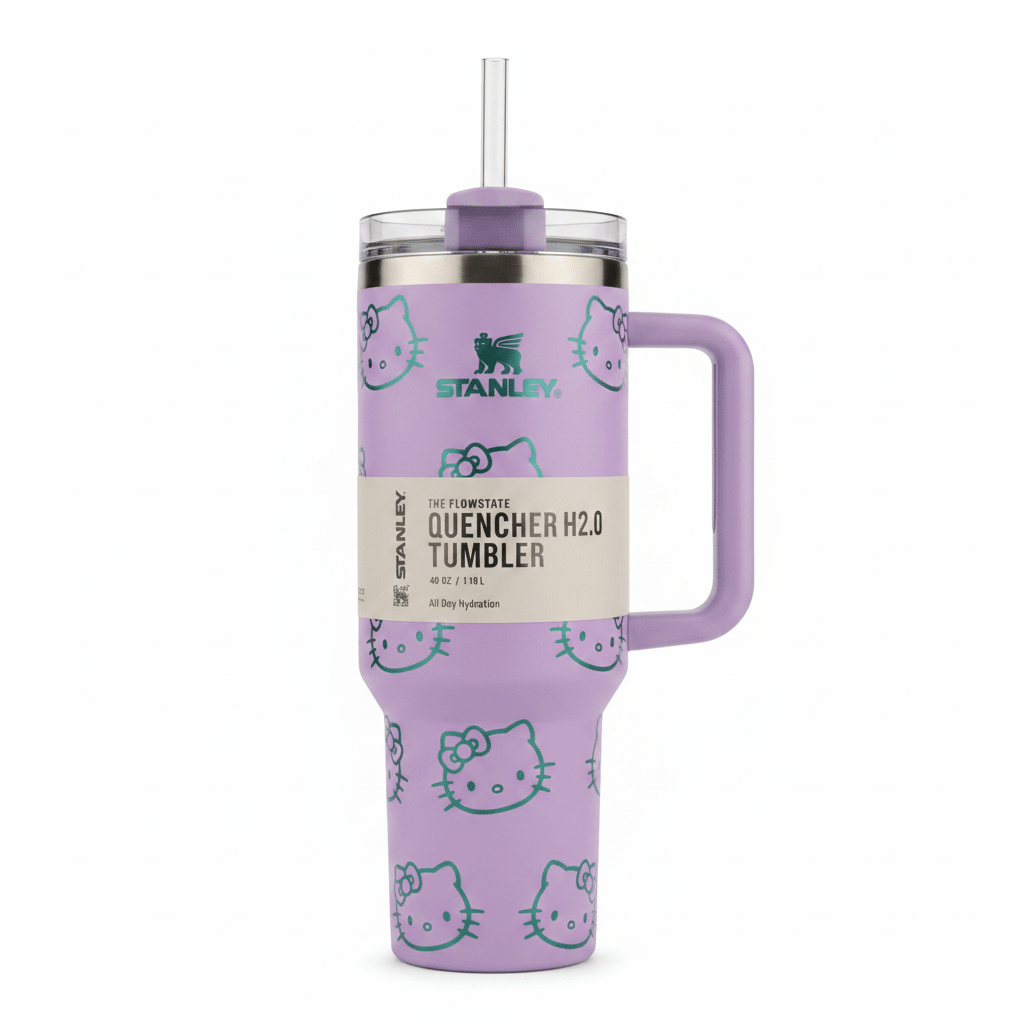 STANLEY x Hello Kitty Quencher | 40oz | Purple | FlowState H2.0