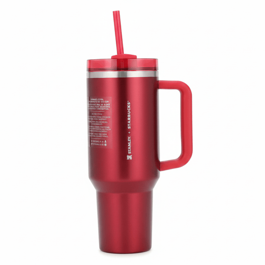 Starbucks x Stanley Holiday Red Quencher | 40oz | FlowState H2.0