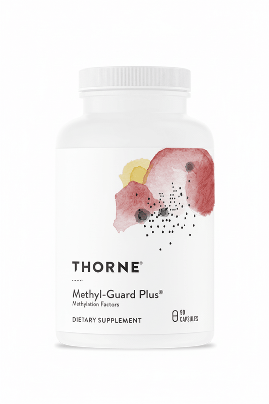 THORNE Methyl-Guard Plus Methylation Support | Active Folate B2 B6 B12 | 90 Capsules