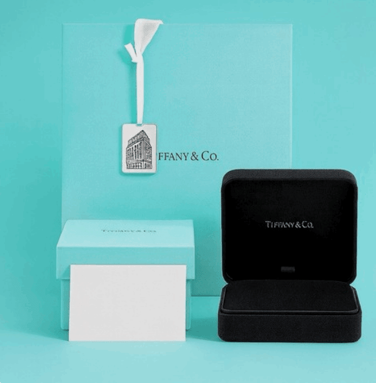 Tiffany & Co. Black Jewelry Box Set (5 Pieces)