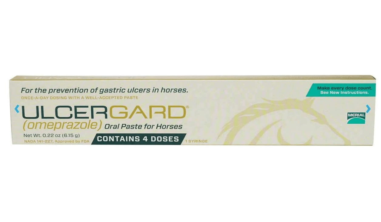 UlcerGard Omeprazole Oral Paste for Horses | Stomach Ulcer Prevention | Single Syringe