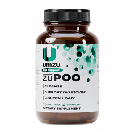 UMZU zuPOO Colon Cleanse & Gut Support | Gentle Detox | 30 Capsules