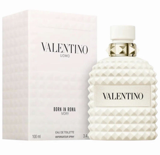 Valentino Uomo Born In Roma Ivory EDT | Men 3.4 oz