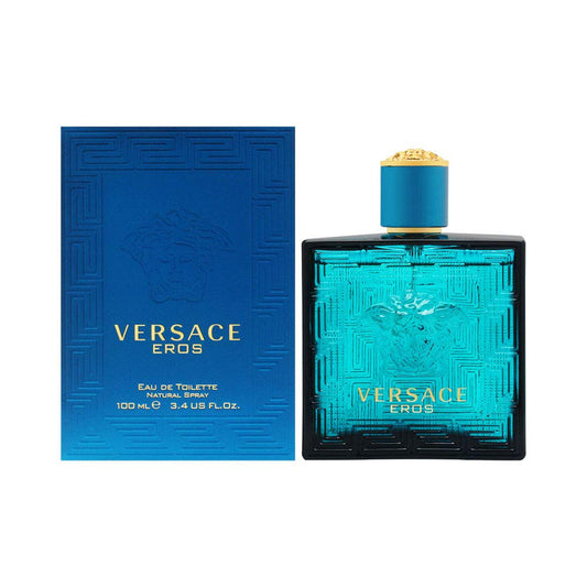 Versace Eros Eau de Toilette | Men 3.4 oz | Fresh Woody