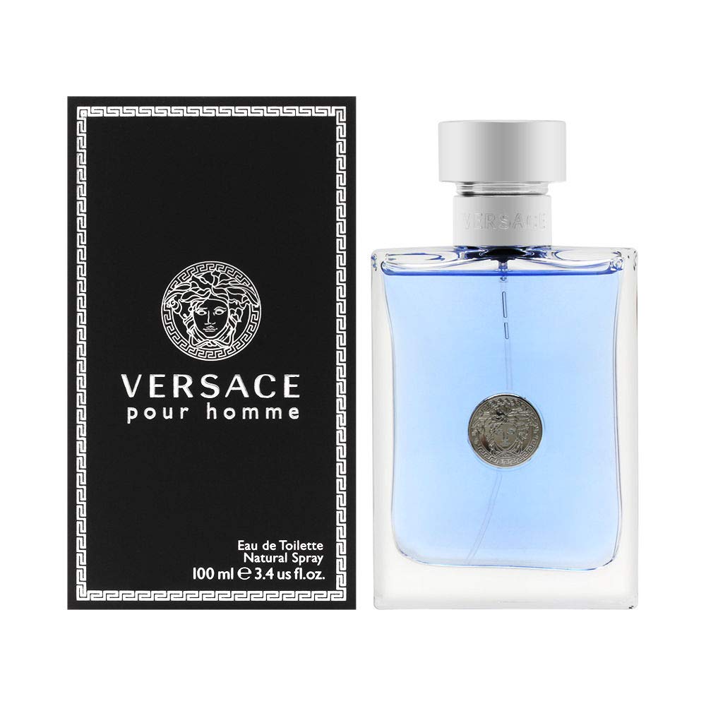 Versace Pour Homme EDT | 3.4 oz | Fresh Mediterranean Men's Fragrance