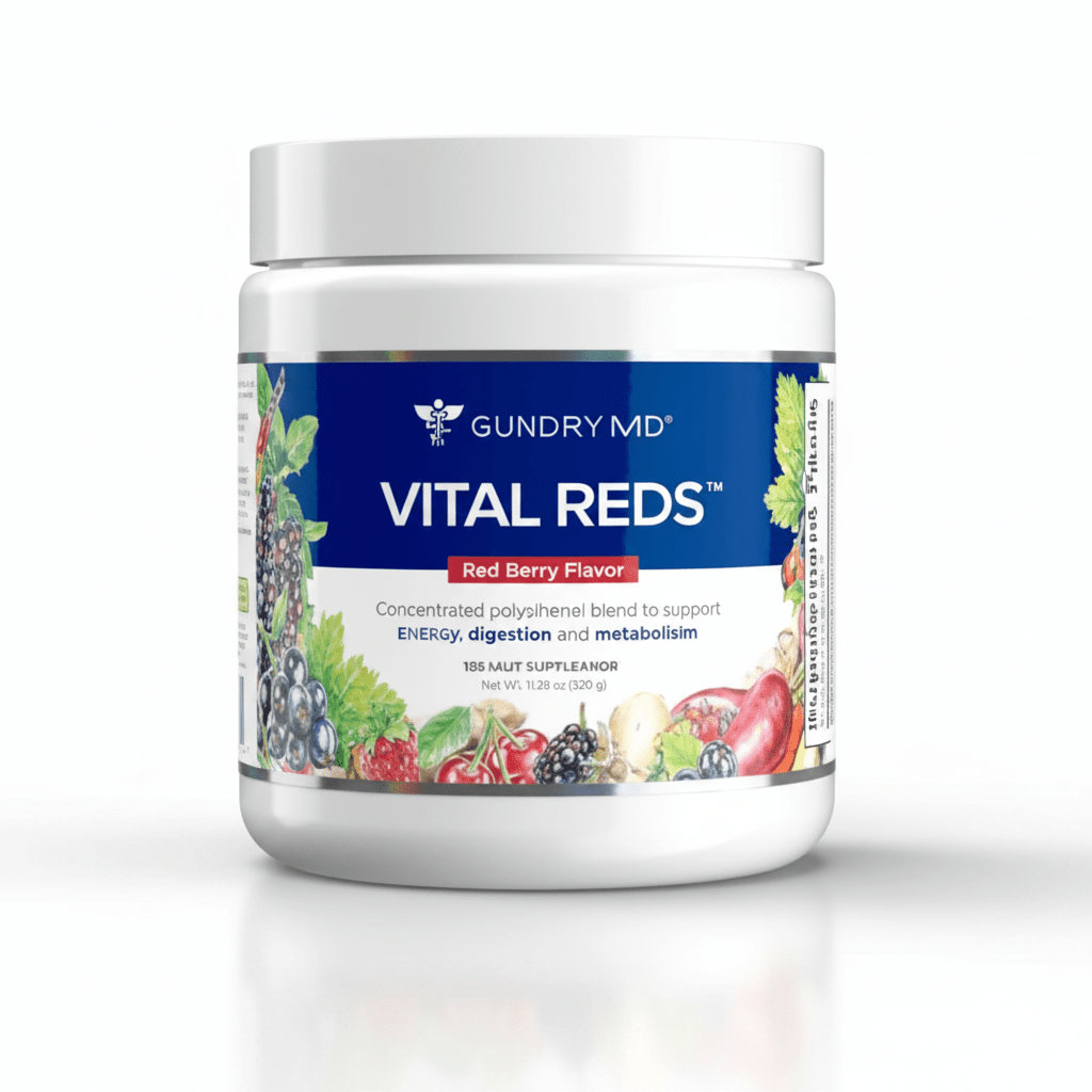 Vital Reds by Gundry MD Polyphenol-Rich Superfood Powder | 30 Servings