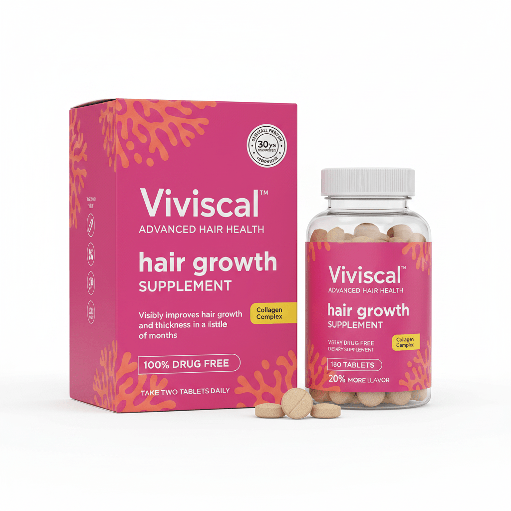 Viviscal Hair Growth Supplement for Women | AminoMar Marine Complex | 180 Tablets